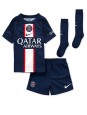Paris Saint-Germain Sergio Ramos #4 Heimtrikotsatz für Kinder 2022-23 Kurzarm (+ Kurze Hosen)